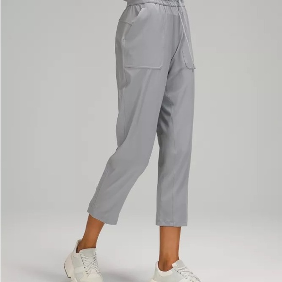 Lululemon Gray Beyond the Studio Crop - Picture 2 of 7